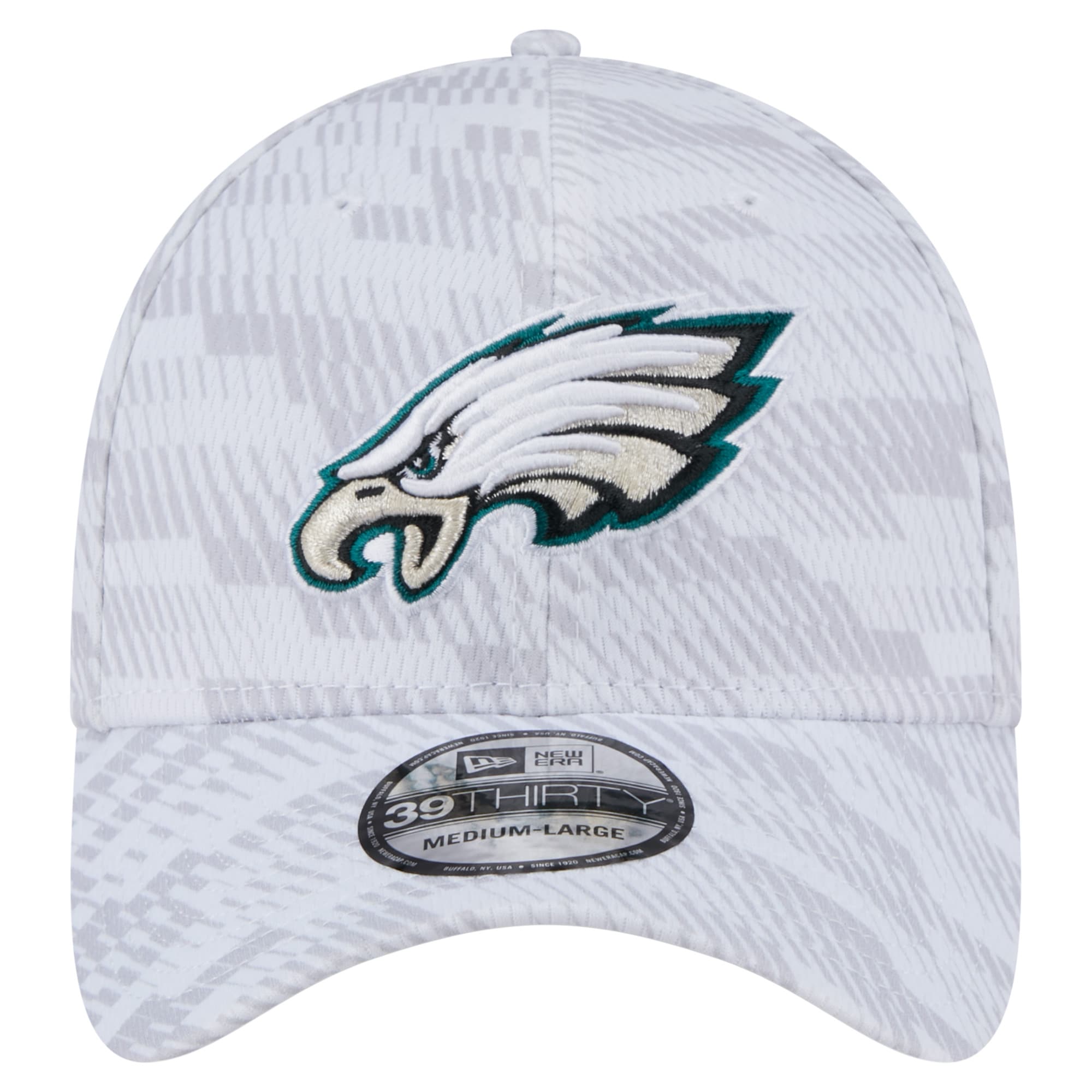 mens new era white philadelphia eagles gameday graded 39thirty flex hat | NFL Jerseys & Hats Collection at Eagles Jerseys