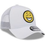 mens new era white philadelphia eagles happy a-frame trucker 9forty snapback hat | NFL Jerseys & Hats Collection at Eagles Jerseys
