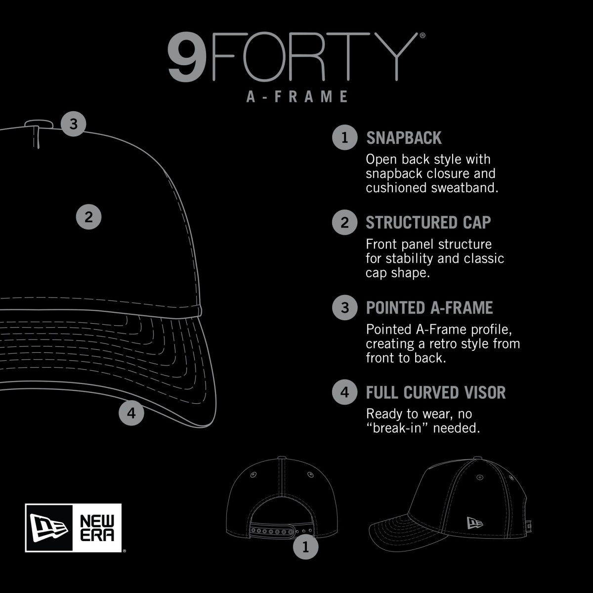 mens new era white philadelphia eagles happy a-frame trucker 9forty snapback hat | NFL Jerseys & Hats Collection at Eagles Jerseys