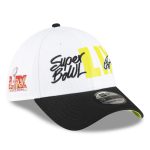 mens new era whiteblack philadelphia eagles super bowl lix 39thirty flex hat | NFL Jerseys & Hats Collection at Eagles Jerseys