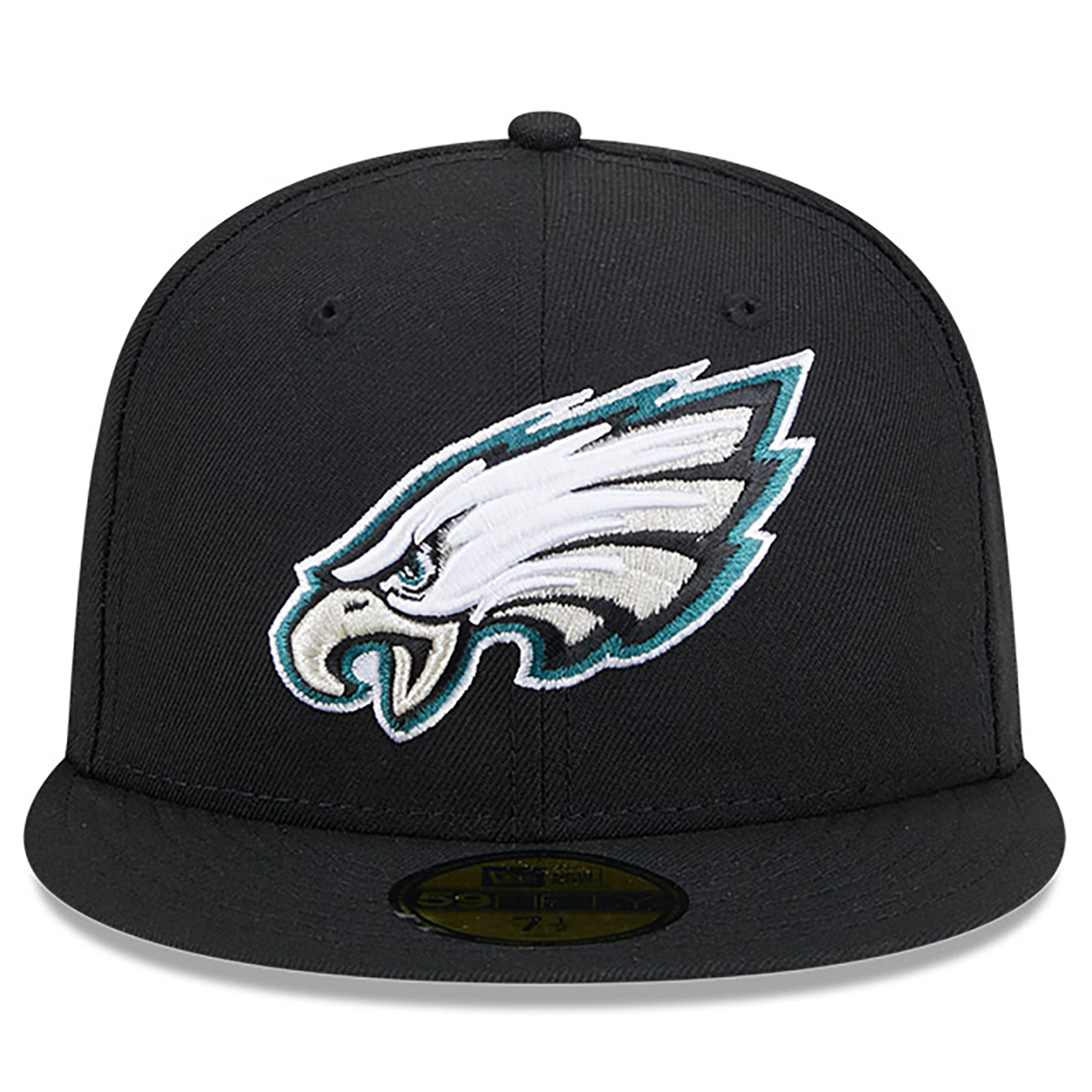 mens new era x felt black philadelphia eagles 59fifty fitted hat | NFL Jerseys & Hats Collection at Eagles Jerseys