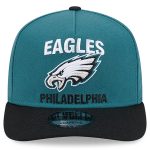 mens new era x felt midnight greenblack philadelphia eagles a-frame 9fifty snapback hat | NFL Jerseys & Hats Collection at Eagles Jerseys