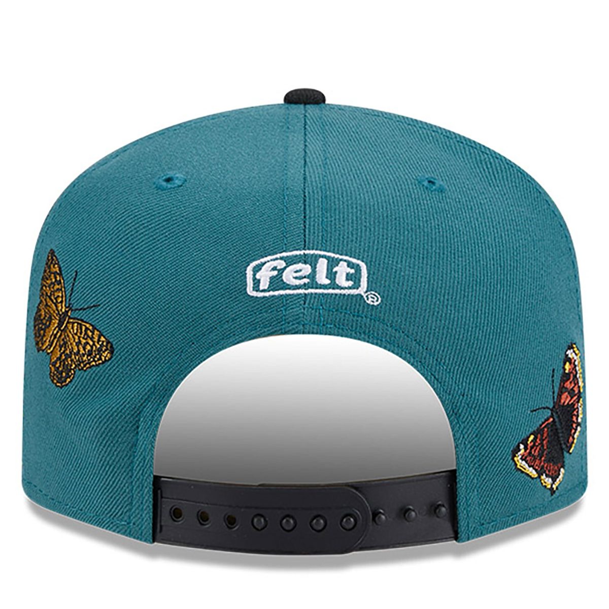mens new era x felt midnight greenblack philadelphia eagles a-frame 9fifty snapback hat | NFL Jerseys & Hats Collection at Eagles Jerseys