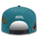 mens new era x felt midnight greenblack philadelphia eagles a-frame 9fifty snapback hat | NFL Jerseys & Hats Collection at Eagles Jerseys