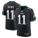 mens nike a.j. brown black philadelphia eagles alternate game jersey | NFL Jerseys & Hats Collection at Eagles Jerseys