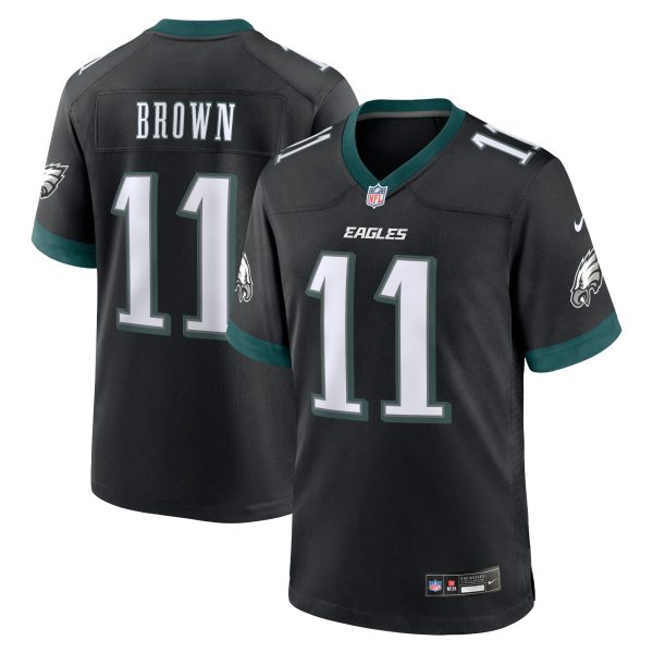 mens nike a.j. brown black philadelphia eagles alternate game jersey | NFL Jerseys & Hats Collection at Eagles Jerseys