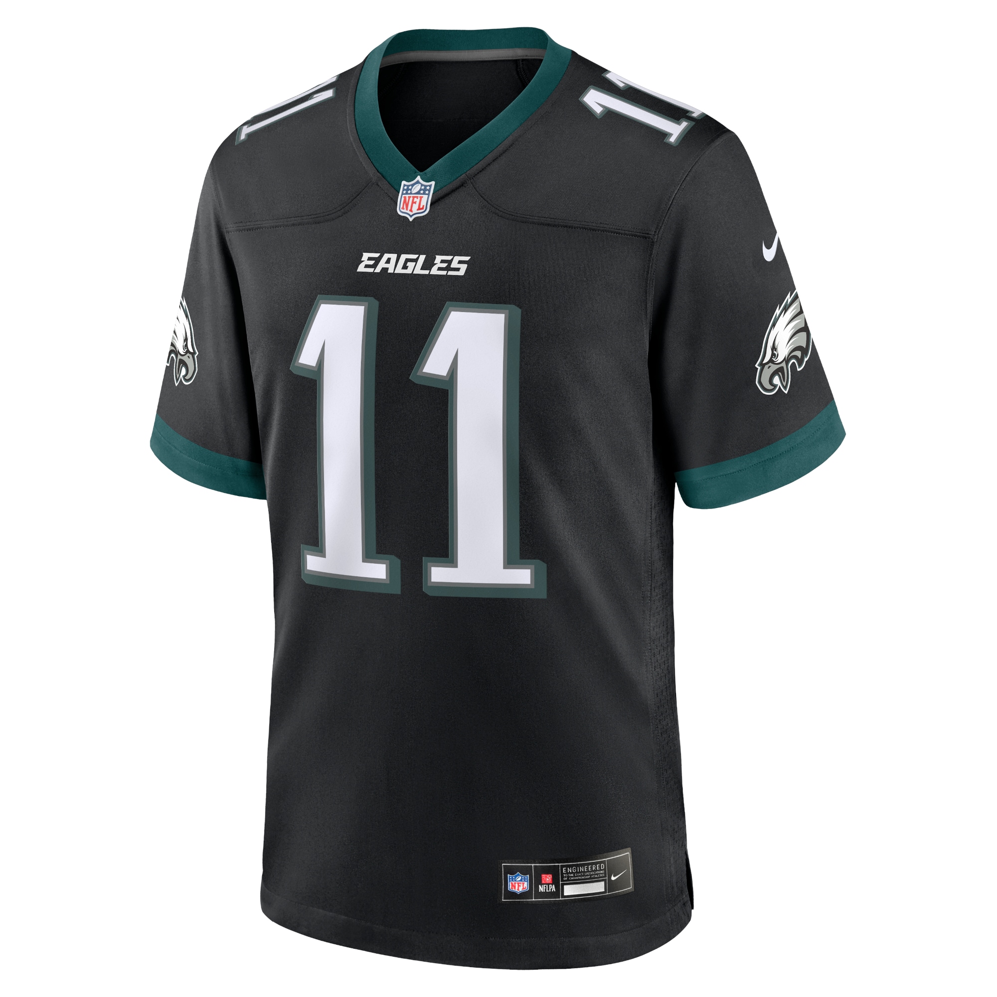 mens nike a.j. brown black philadelphia eagles alternate game jersey | NFL Jerseys & Hats Collection at Eagles Jerseys