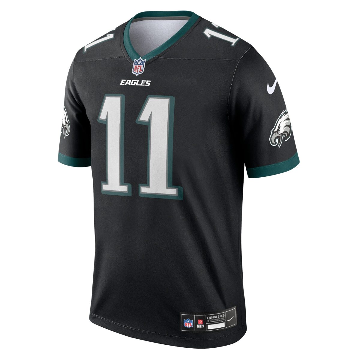 mens nike a.j. brown black philadelphia eagles alternate legend player performance top | NFL Jerseys & Hats Collection at Eagles Jerseys