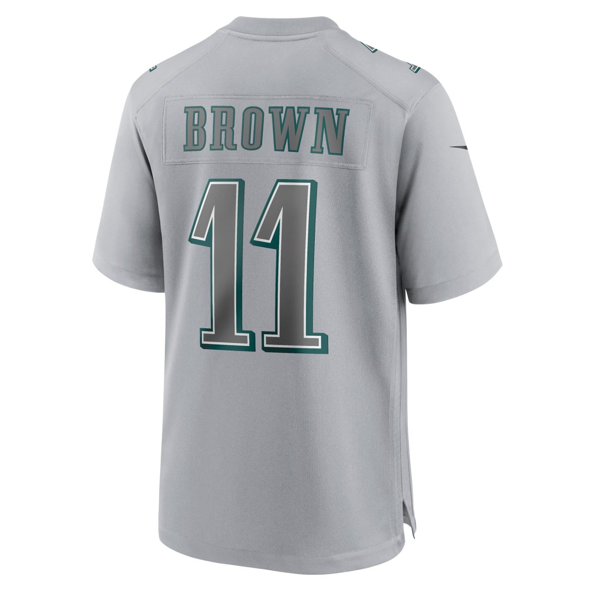 mens nike a.j. brown gray philadelphia eagles super bowl lvii patch atmosphere fashion game jersey | NFL Jerseys & Hats Collection at Eagles Jerseys