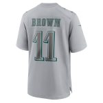 mens nike a.j. brown gray philadelphia eagles super bowl lvii patch atmosphere fashion game jersey | NFL Jerseys & Hats Collection at Eagles Jerseys