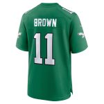 mens nike a.j. brown kelly green philadelphia eagles alternate game player jersey | NFL Jerseys & Hats Collection at Eagles Jerseys