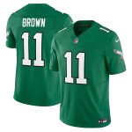 mens nike a.j. brown kelly green philadelphia eagles vapor f.u.s.e. limited jersey | NFL Jerseys & Hats Collection at Eagles Jerseys