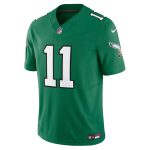 mens nike a.j. brown kelly green philadelphia eagles vapor f.u.s.e. limited jersey | NFL Jerseys & Hats Collection at Eagles Jerseys