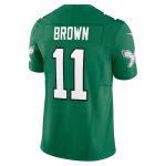 mens nike a.j. brown kelly green philadelphia eagles vapor f.u.s.e. limited jersey | NFL Jerseys & Hats Collection at Eagles Jerseys