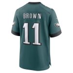 mens nike a.j. brown midnight green philadelphia eagles team game jersey | NFL Jerseys & Hats Collection at Eagles Jerseys