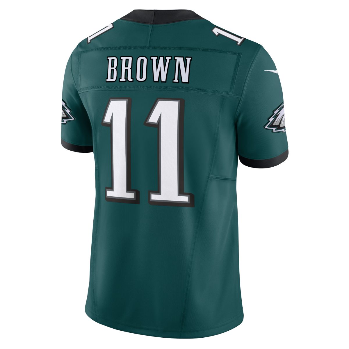 mens nike a.j. brown midnight green philadelphia eagles vapor f.u.s.e. limited jersey | NFL Jerseys & Hats Collection at Eagles Jerseys