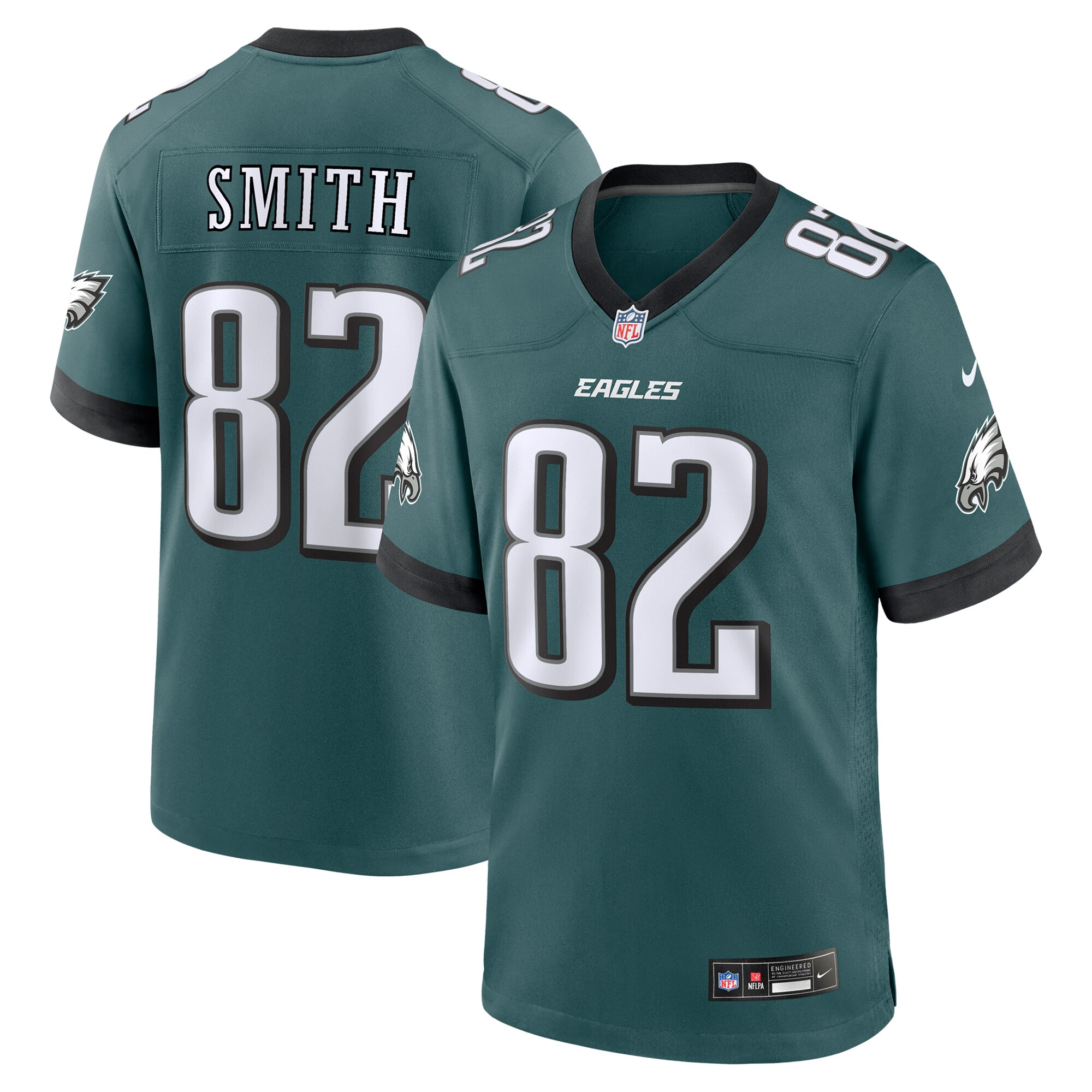 mens nike ainias smith midnight green philadelphia eagles team game jersey | NFL Jerseys & Hats Collection at Eagles Jerseys