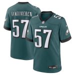 mens nike ben vansumeren midnight green philadelphia eagles team game jersey | NFL Jerseys & Hats Collection at Eagles Jerseys