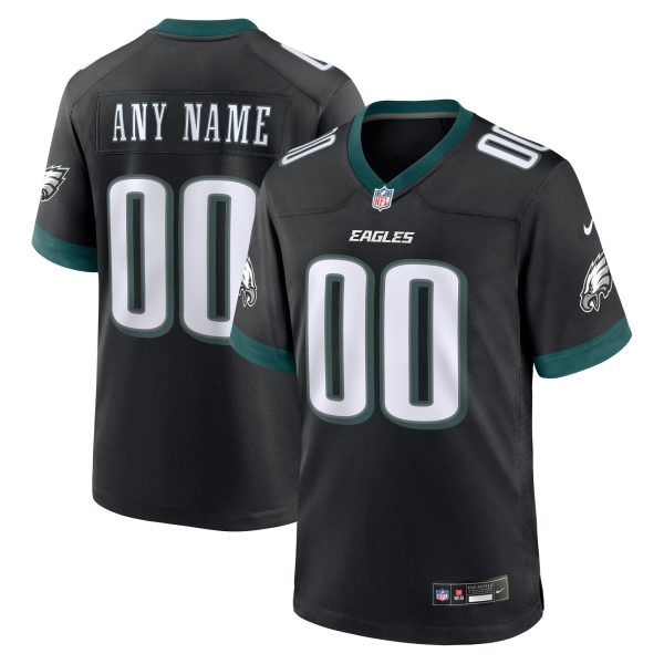 mens nike black philadelphia eagles alternate custom game jersey | NFL Jerseys & Hats Collection at Eagles Jerseys