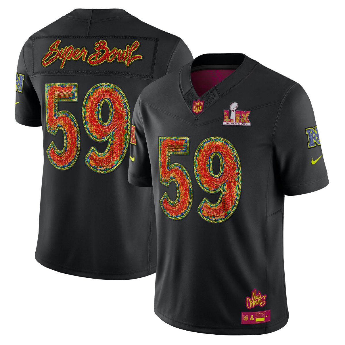 mens nike black super bowl lix limited jersey | NFL Jerseys & Hats Collection at Eagles Jerseys