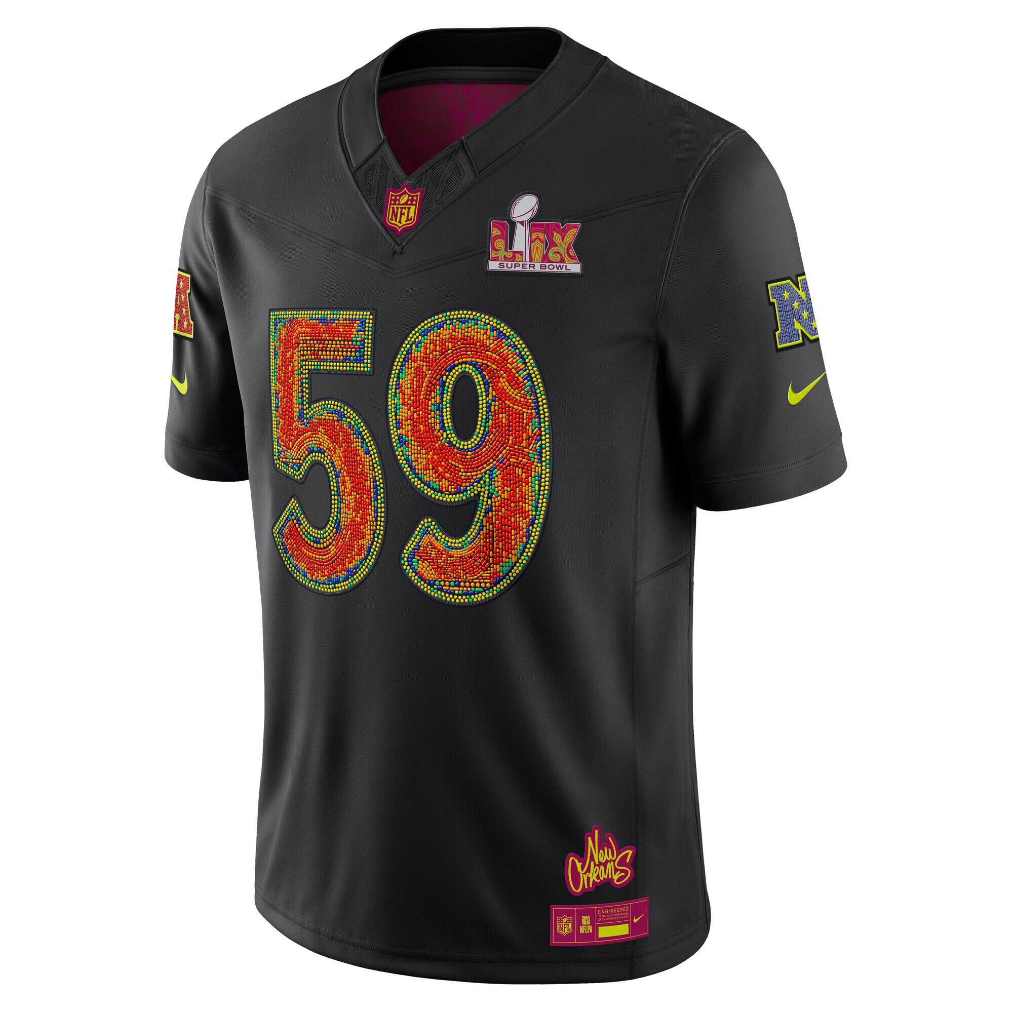 mens nike black super bowl lix limited jersey | NFL Jerseys & Hats Collection at Eagles Jerseys