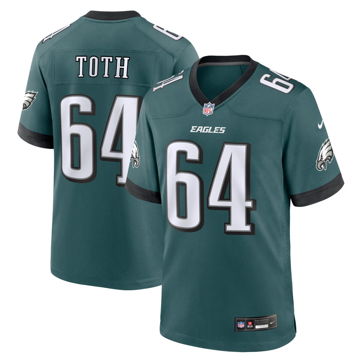 mens nike brett toth midnight green philadelphia eagles game jersey | NFL Jerseys & Hats Collection at Eagles Jerseys