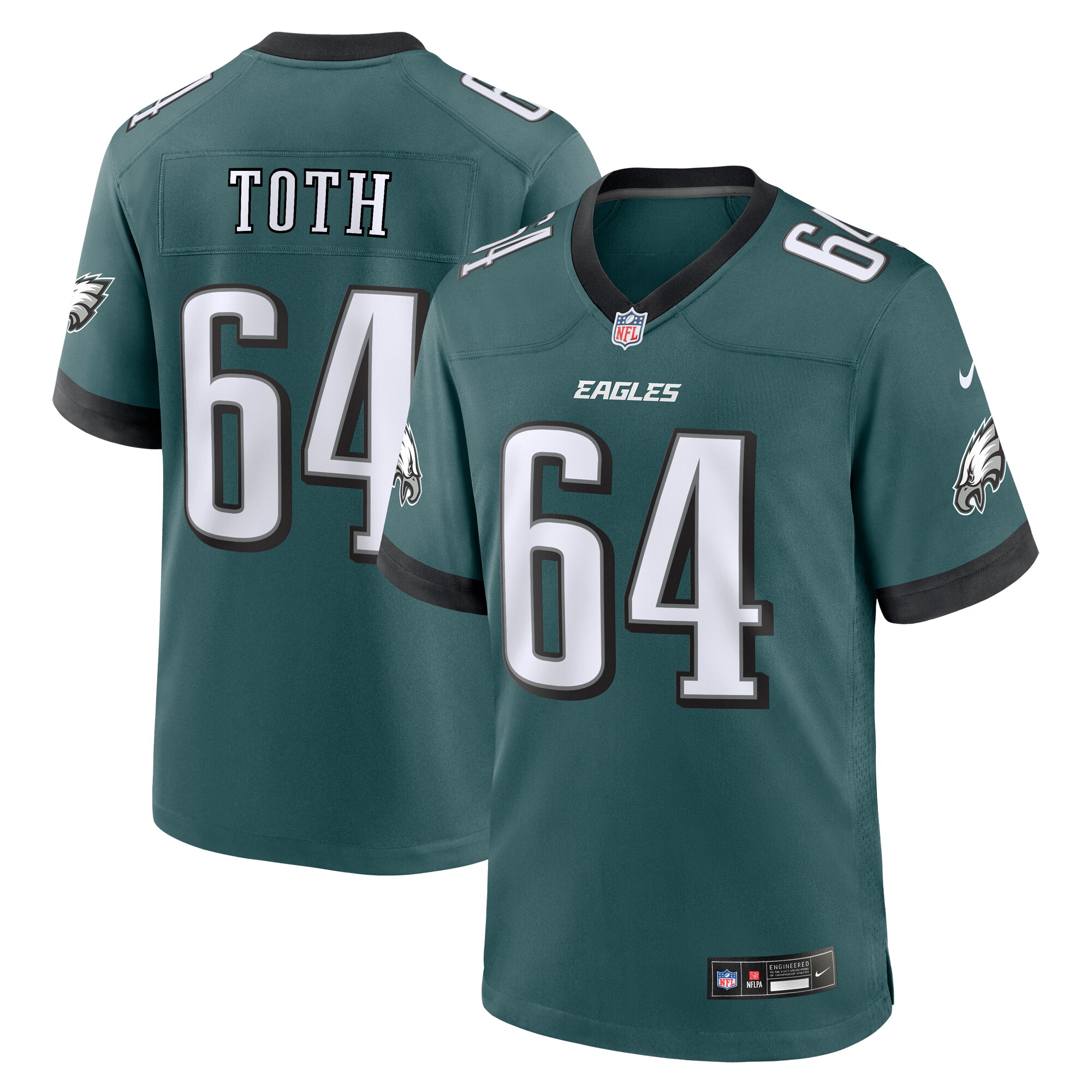 mens nike brett toth midnight green philadelphia eagles game jersey | NFL Jerseys & Hats Collection at Eagles Jerseys