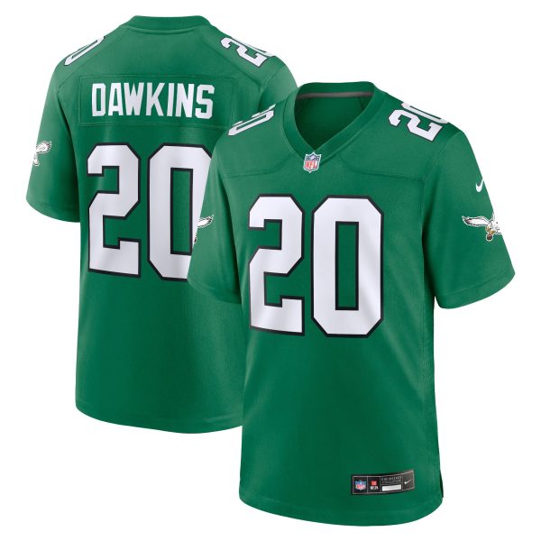 mens nike brian dawkins kelly green philadelphia eagles alternate retired player game jersey | NFL Jerseys & Hats Collection at Eagles Jerseys