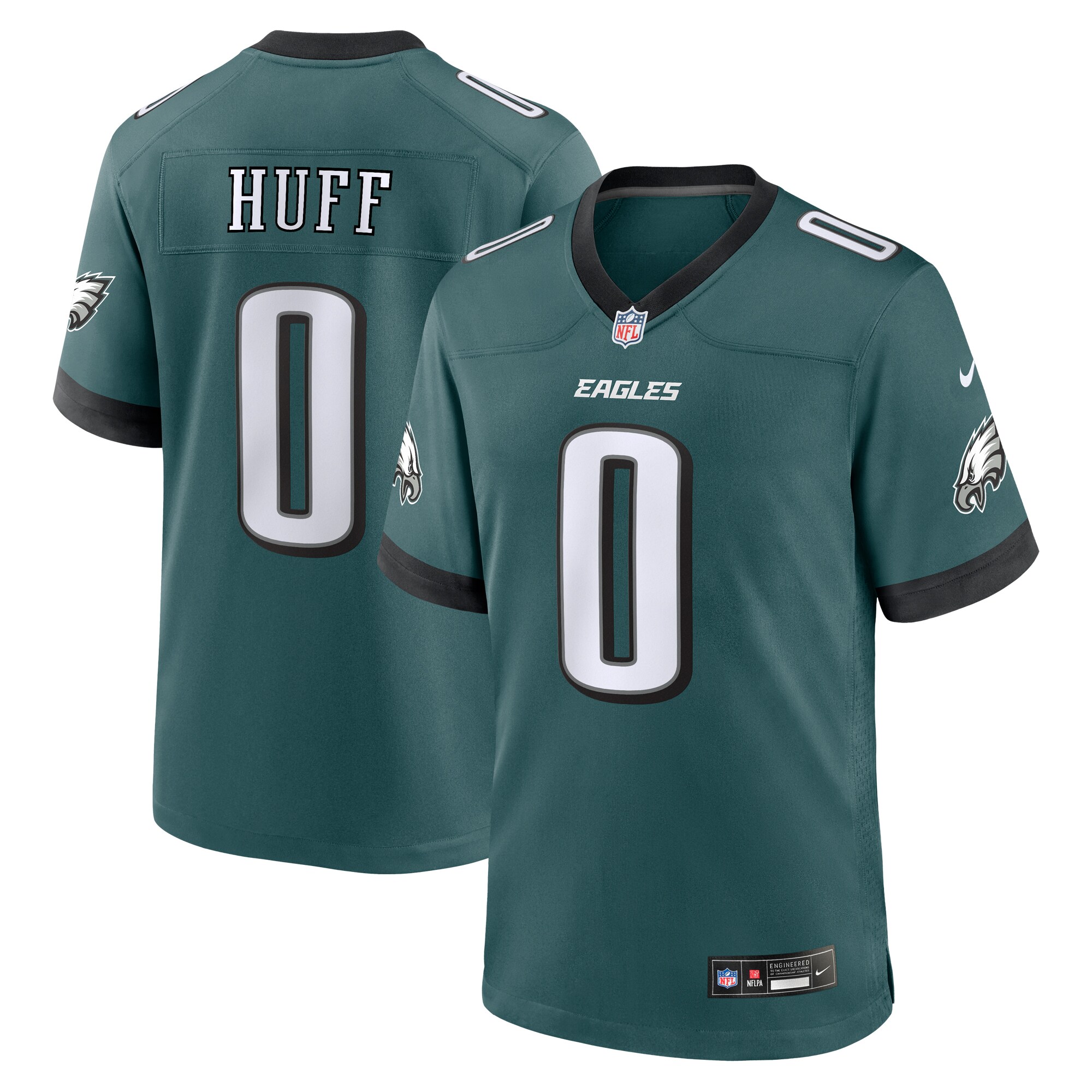 mens nike bryce huff midnight green philadelphia eagles game player jersey | NFL Jerseys & Hats Collection at Eagles Jerseys