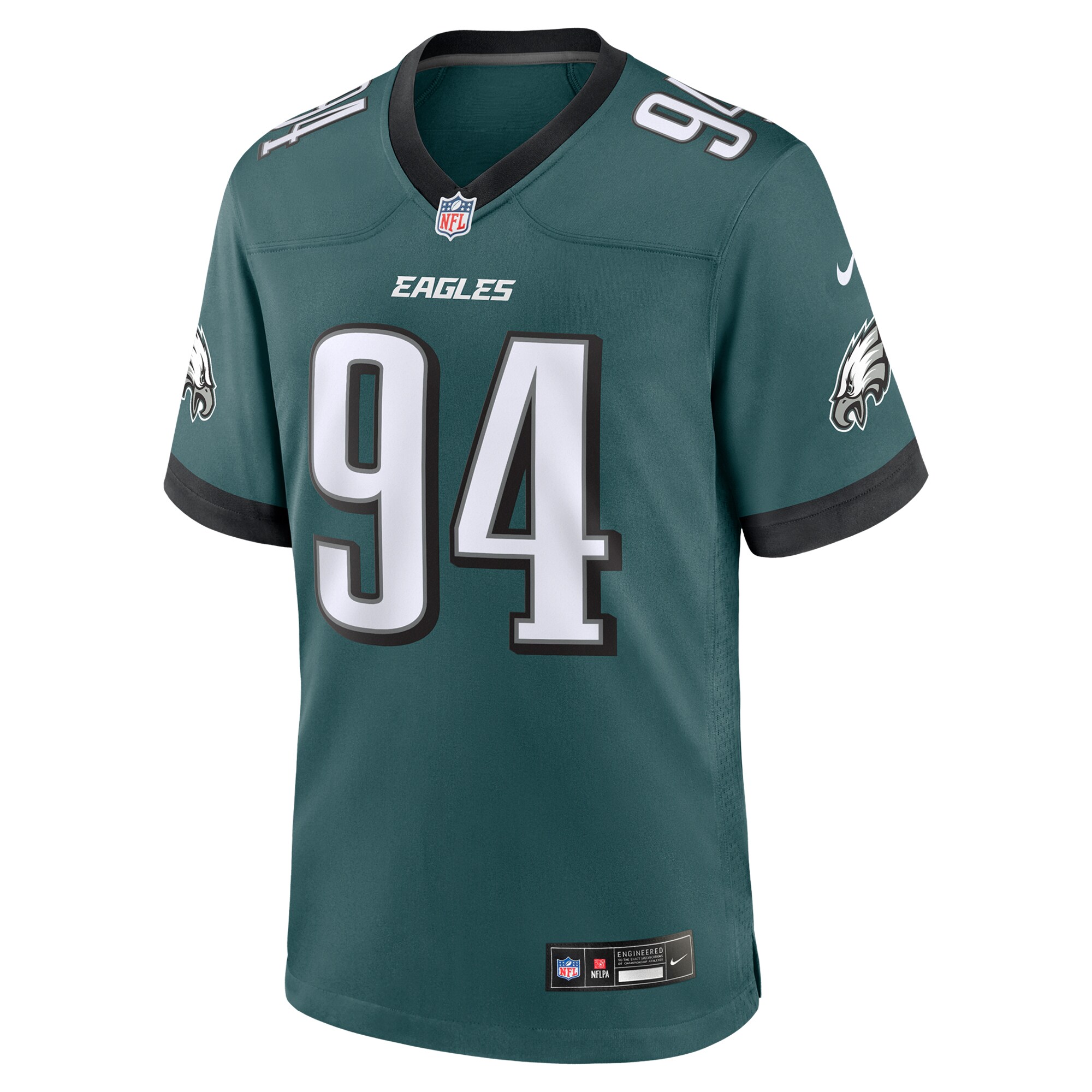 mens nike byron young midnight green philadelphia eagles team game jersey | NFL Jerseys & Hats Collection at Eagles Jerseys
