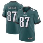 mens nike c.j. uzomah midnight green philadelphia eagles team game jersey | NFL Jerseys & Hats Collection at Eagles Jerseys