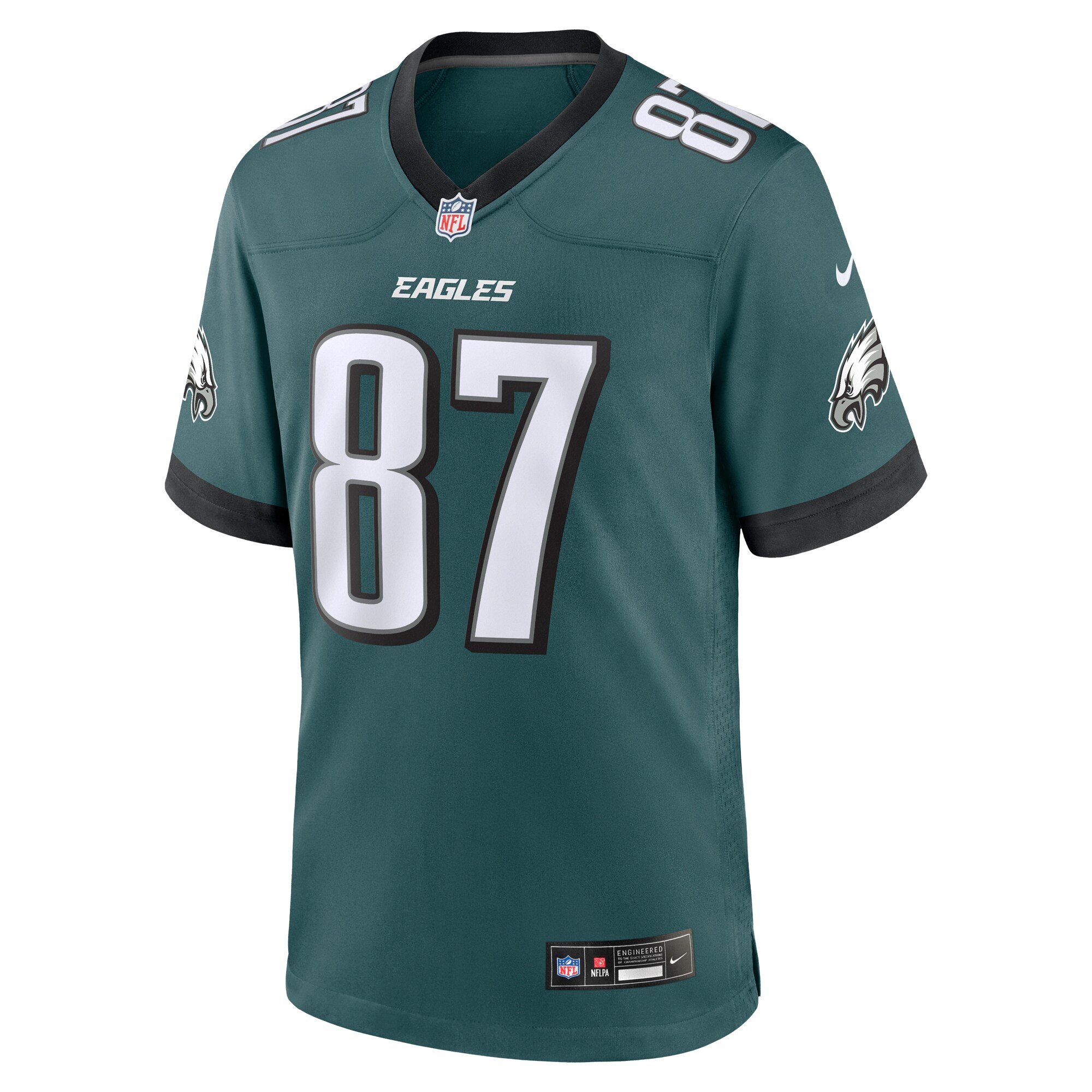 mens nike c.j. uzomah midnight green philadelphia eagles team game jersey | NFL Jerseys & Hats Collection at Eagles Jerseys