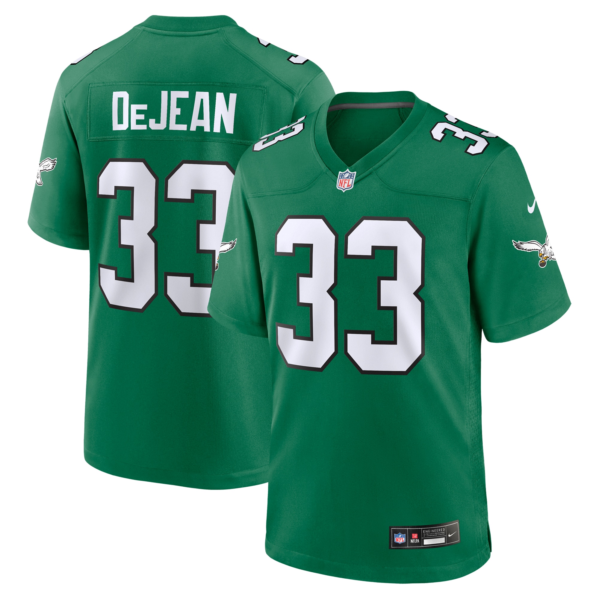 mens nike cooper dejean kelly green philadelphia eagles alternate game jersey | NFL Jerseys & Hats Collection at Eagles Jerseys