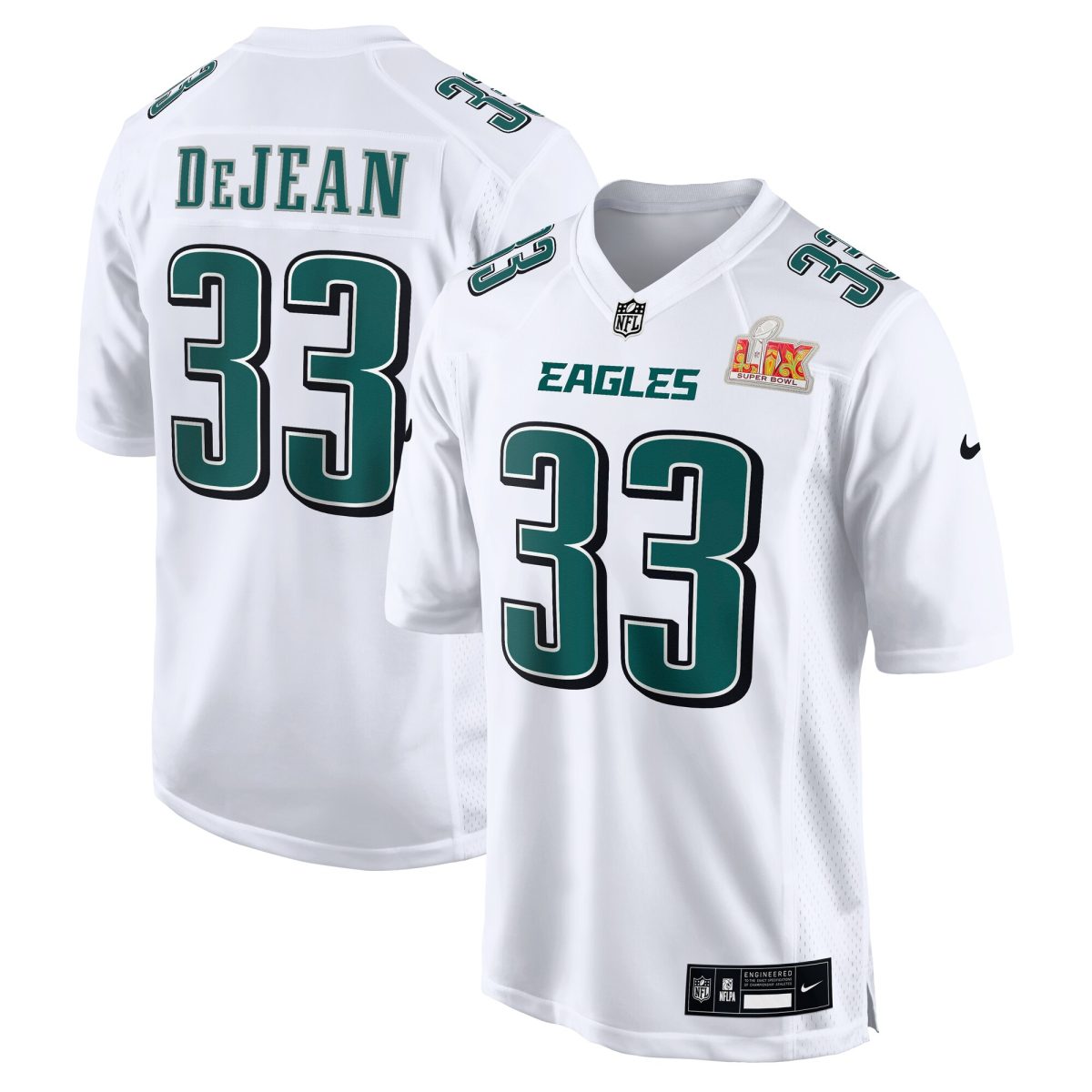 mens nike cooper dejean tundra white philadelphia eagles super bowl lix fashion game jersey | NFL Jerseys & Hats Collection at Eagles Jerseys