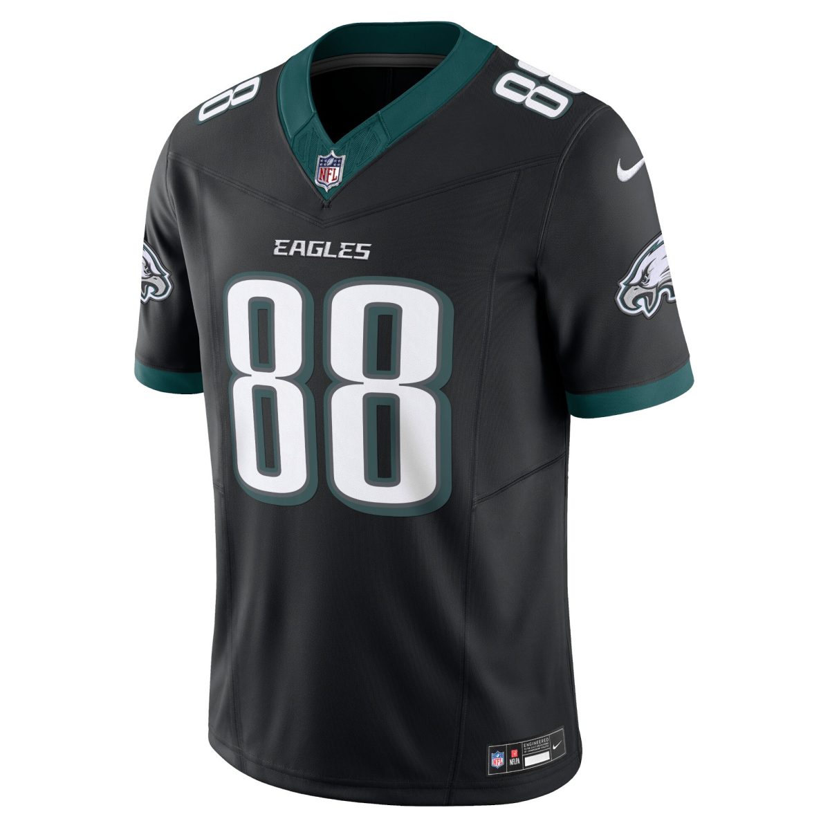 mens nike dallas goedert black philadelphia eagles alternate vapor f.u.s.e. limited jersey | NFL Jerseys & Hats Collection at Eagles Jerseys