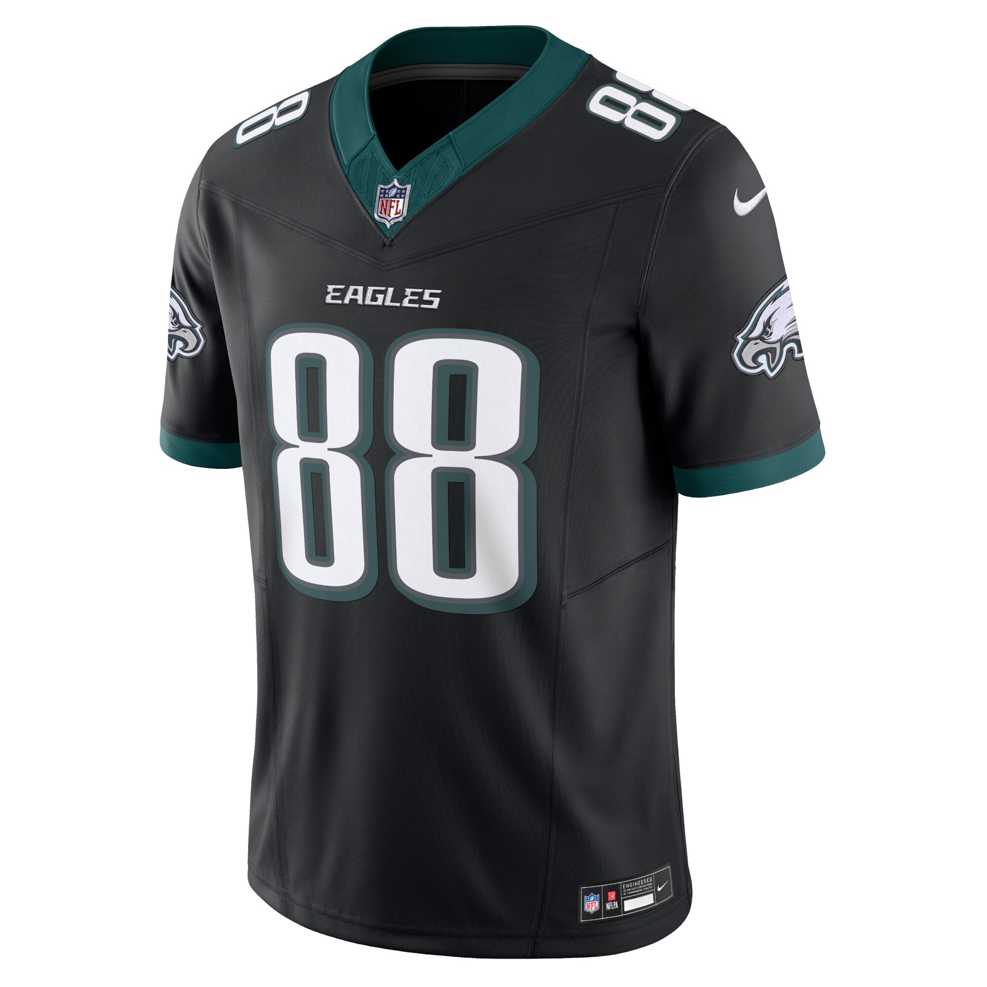 mens nike dallas goedert black philadelphia eagles alternate vapor f.u.s.e. limited jersey | NFL Jerseys & Hats Collection at Eagles Jerseys