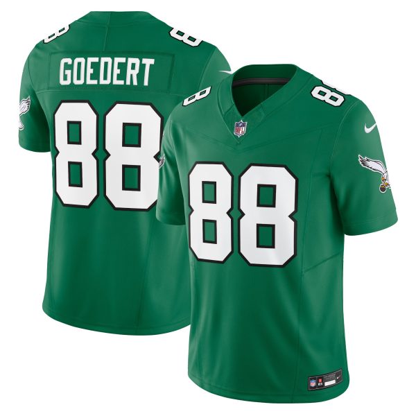 mens nike dallas goedert kelly green philadelphia eagles vapor f.u.s.e. limited jersey | NFL Jerseys & Hats Collection at Eagles Jerseys