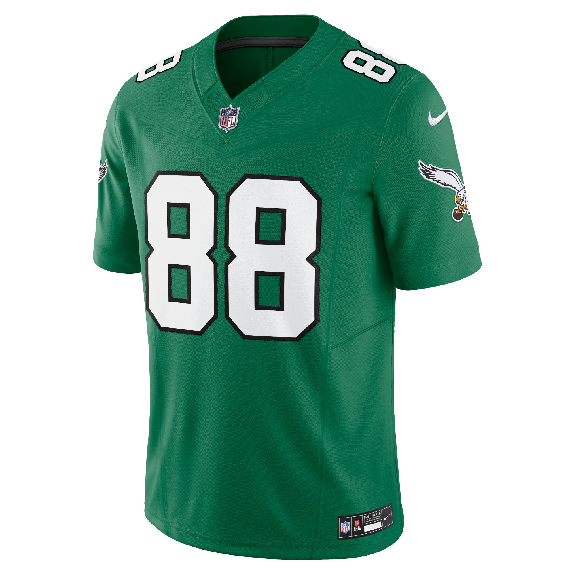 mens nike dallas goedert kelly green philadelphia eagles vapor f.u.s.e. limited jersey | NFL Jerseys & Hats Collection at Eagles Jerseys