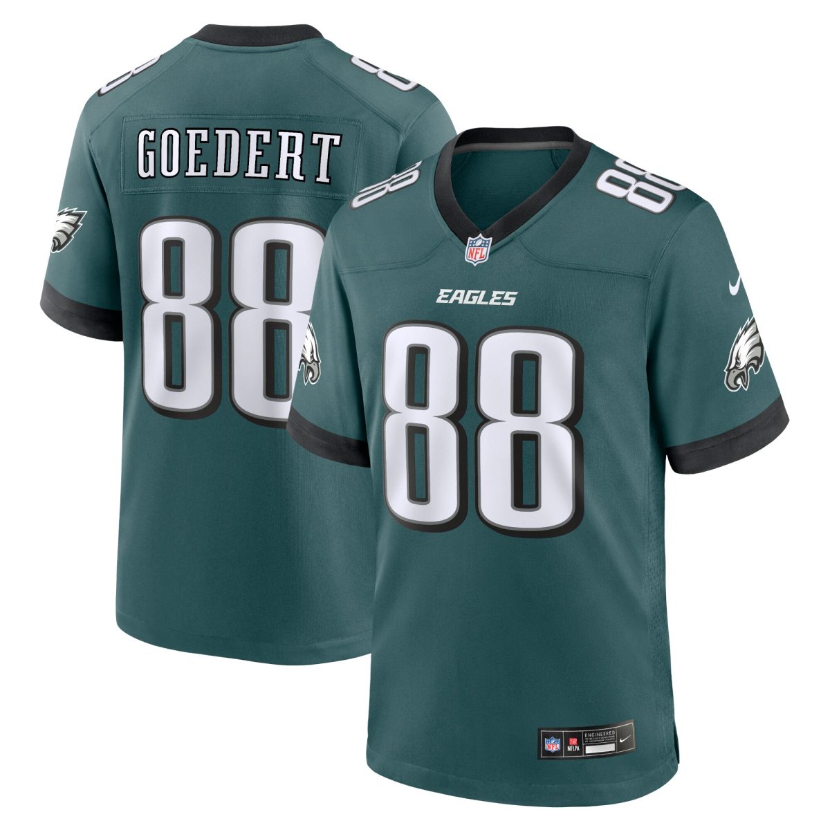 mens nike dallas goedert midnight green philadelphia eagles team game jersey | NFL Jerseys & Hats Collection at Eagles Jerseys