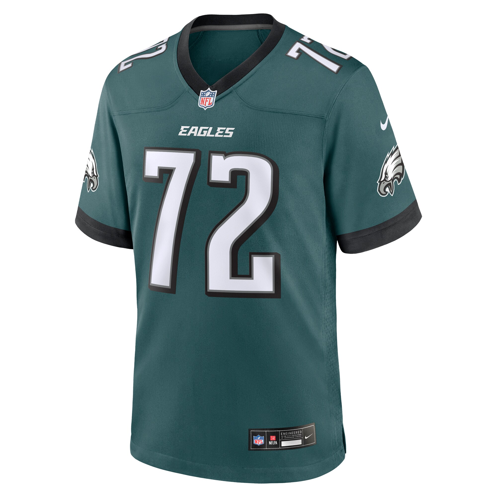 mens nike darian kinnard midnight green philadelphia eagles team game jersey | NFL Jerseys & Hats Collection at Eagles Jerseys