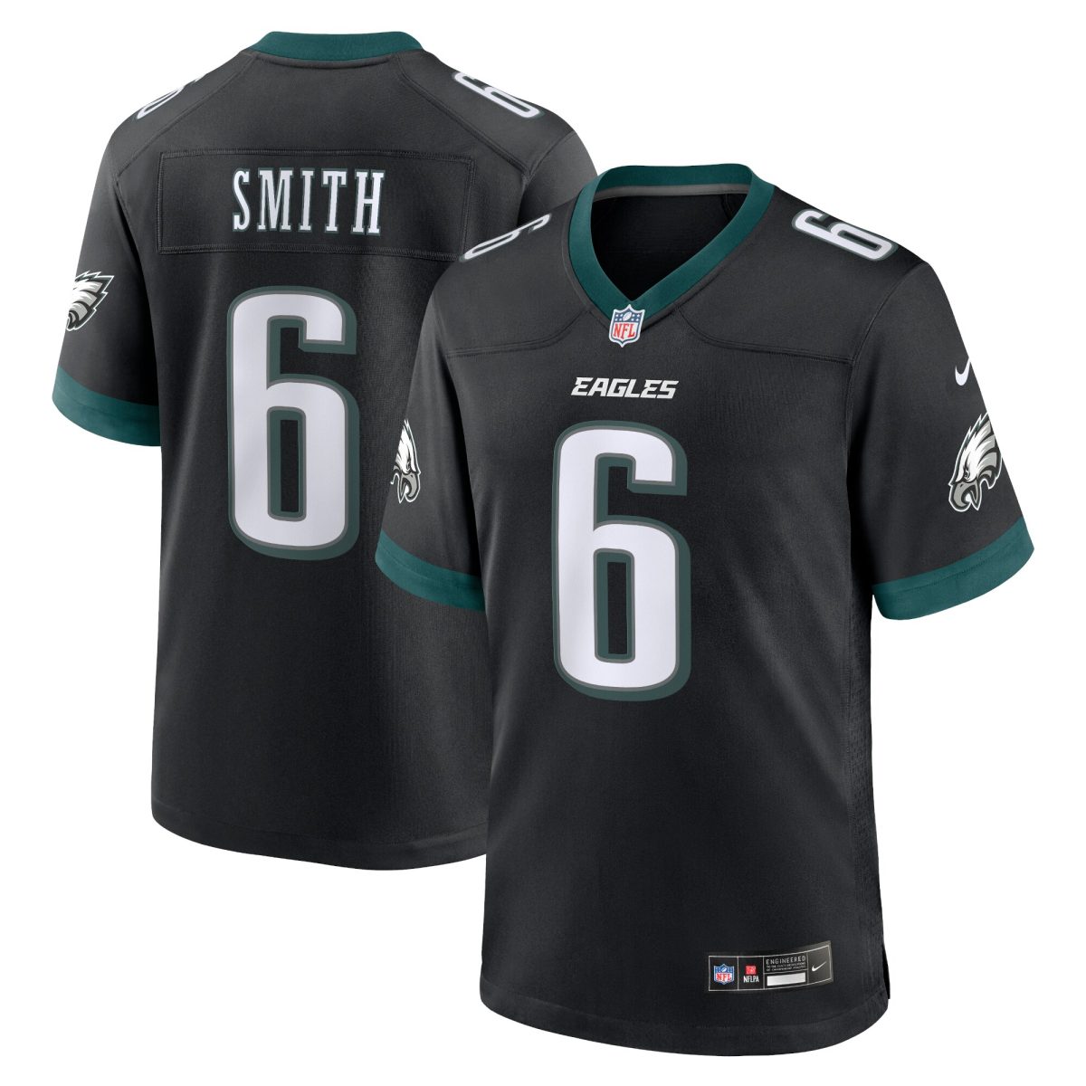 mens nike devonta smith black philadelphia eagles alternate game jersey | NFL Jerseys & Hats Collection at Eagles Jerseys