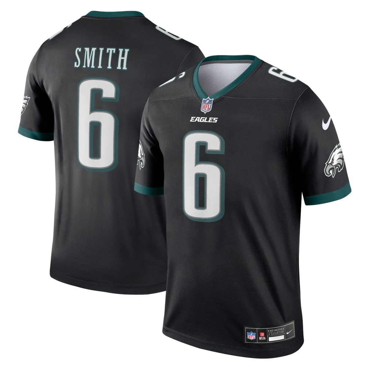 mens nike devonta smith black philadelphia eagles alternate legend player performance top | NFL Jerseys & Hats Collection at Eagles Jerseys