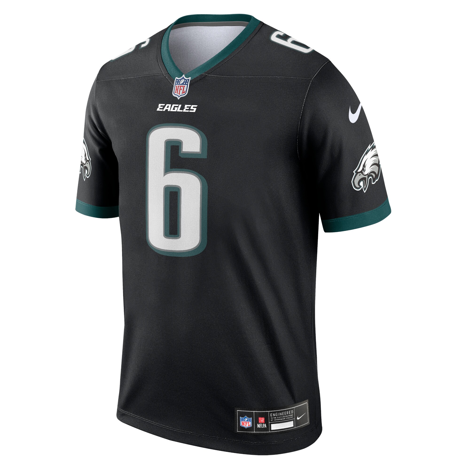 mens nike devonta smith black philadelphia eagles alternate legend player performance top | NFL Jerseys & Hats Collection at Eagles Jerseys