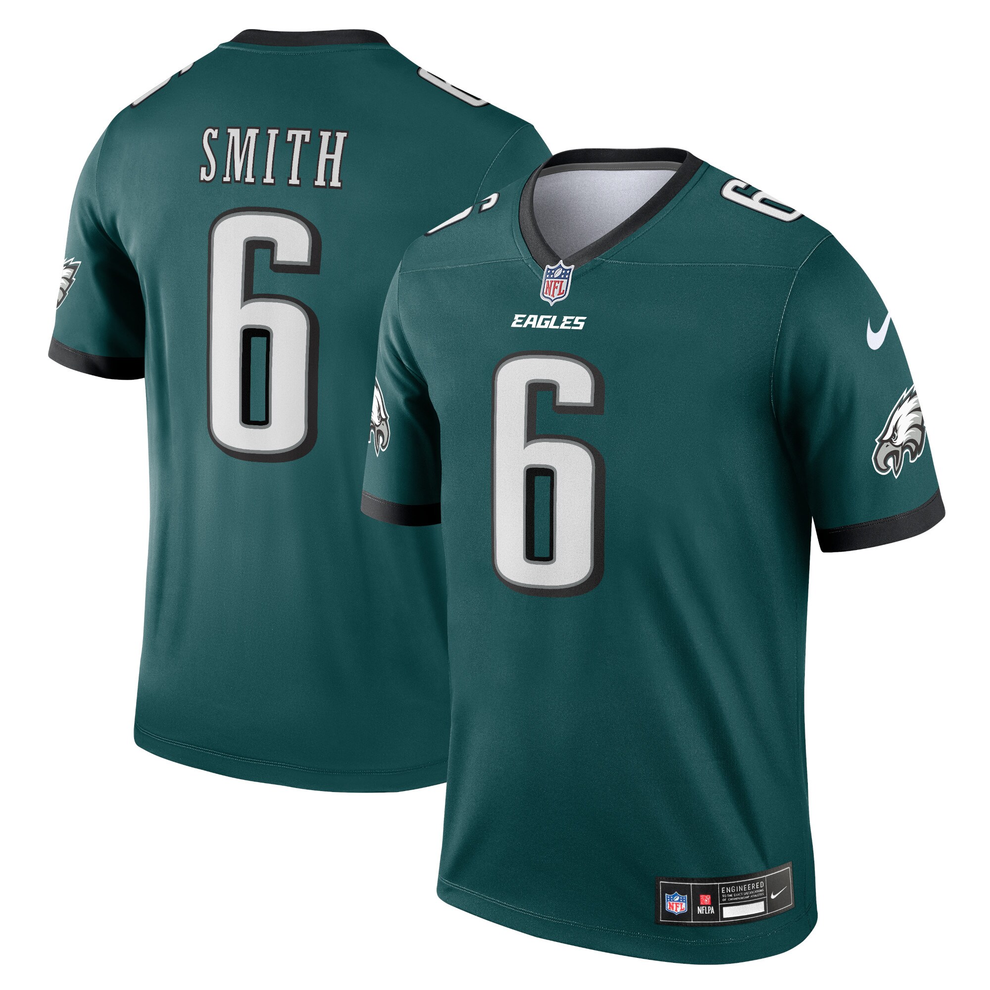 mens nike devonta smith green philadelphia eagles team legend player performance top | NFL Jerseys & Hats Collection at Eagles Jerseys
