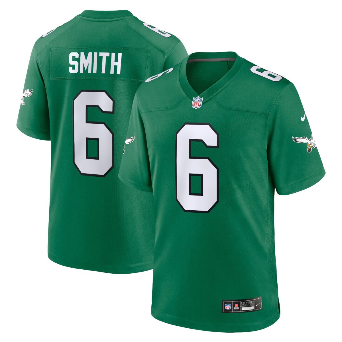 mens nike devonta smith kelly green philadelphia eagles alternate game player jersey | NFL Jerseys & Hats Collection at Eagles Jerseys