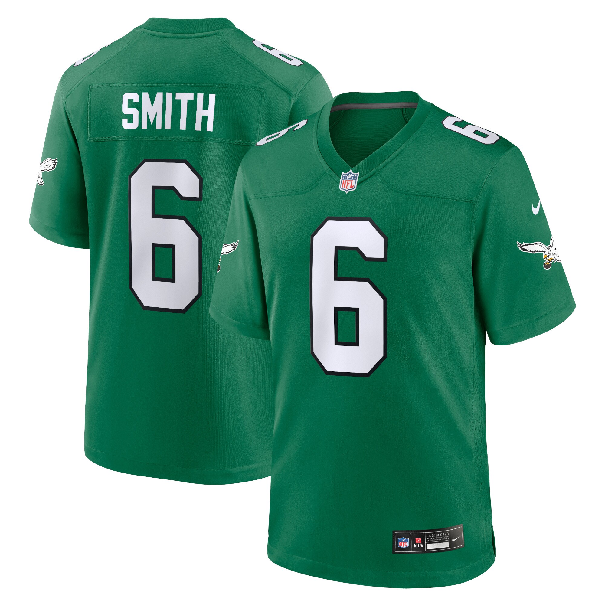 mens nike devonta smith kelly green philadelphia eagles alternate game player jersey | NFL Jerseys & Hats Collection at Eagles Jerseys