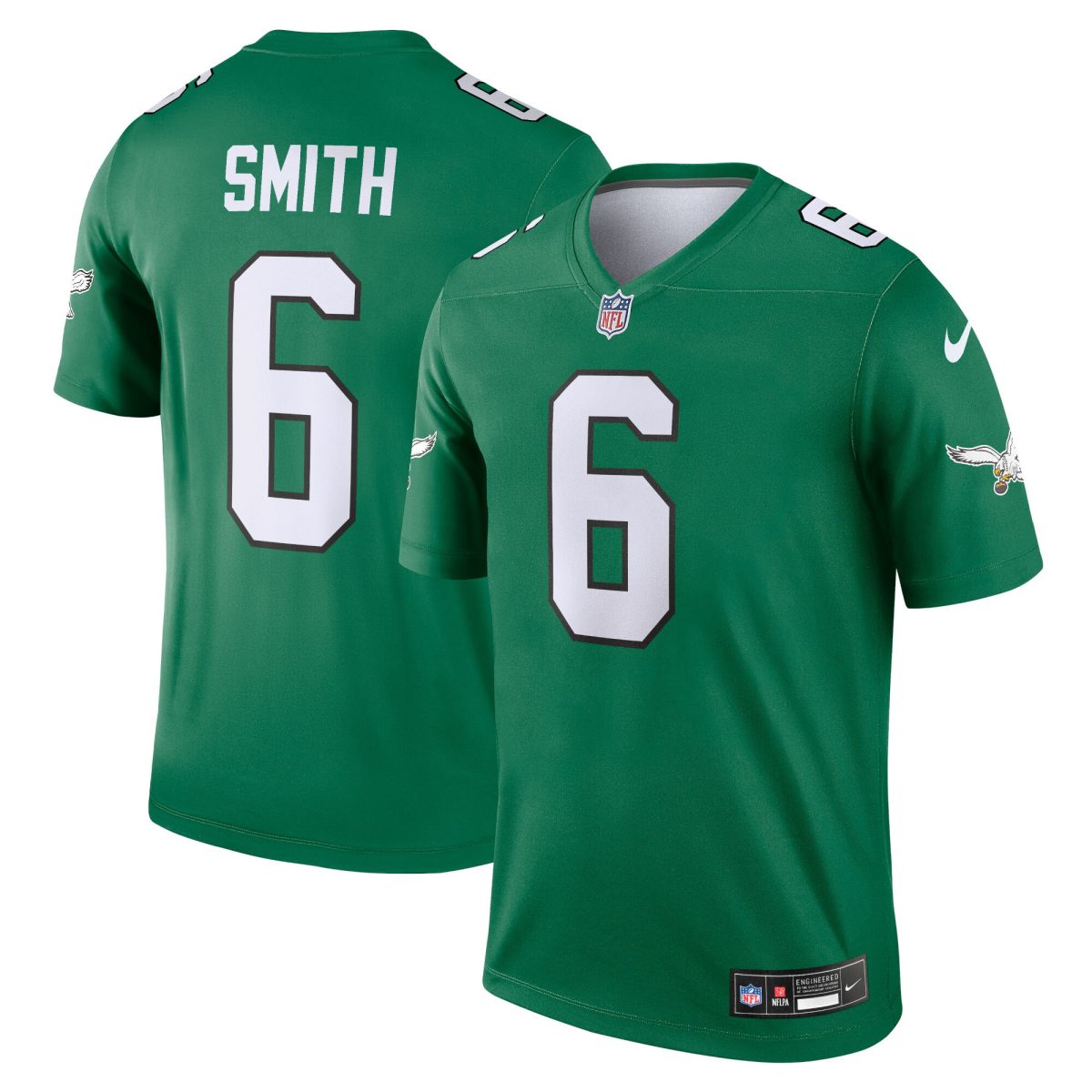 mens nike devonta smith kelly green philadelphia eagles alternate legend player performance top | NFL Jerseys & Hats Collection at Eagles Jerseys