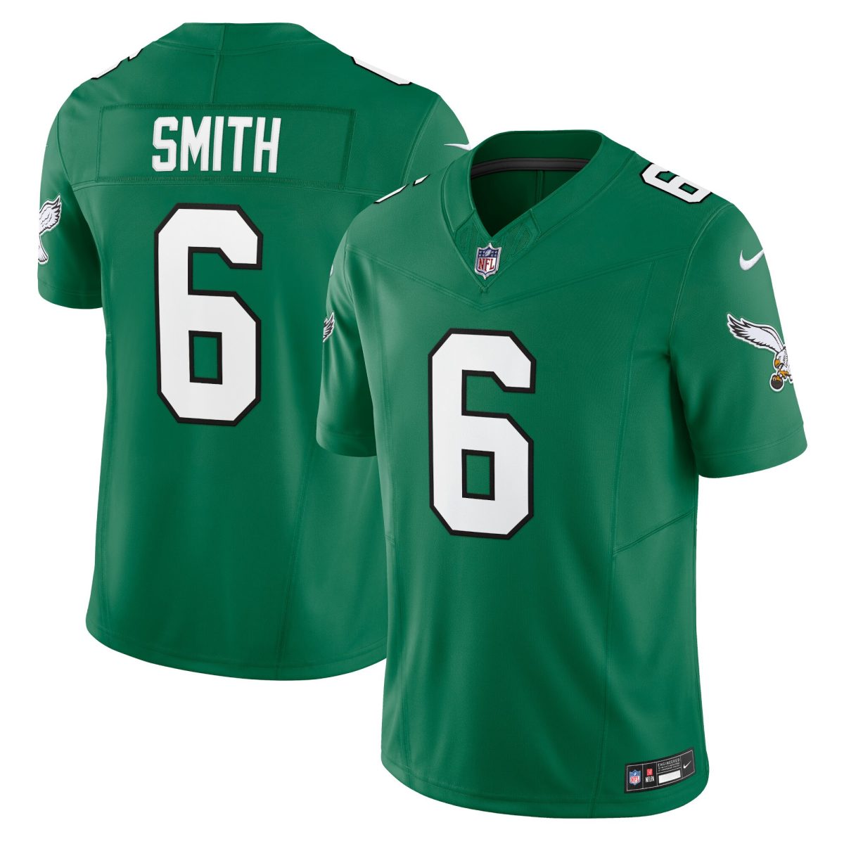 mens nike devonta smith kelly green philadelphia eagles vapor f.u.s.e. limited jersey | NFL Jerseys & Hats Collection at Eagles Jerseys