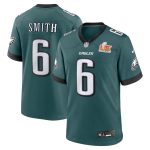 mens nike devonta smith midnight green philadelphia eagles super bowl lix game player jersey | NFL Jerseys & Hats Collection at Eagles Jerseys
