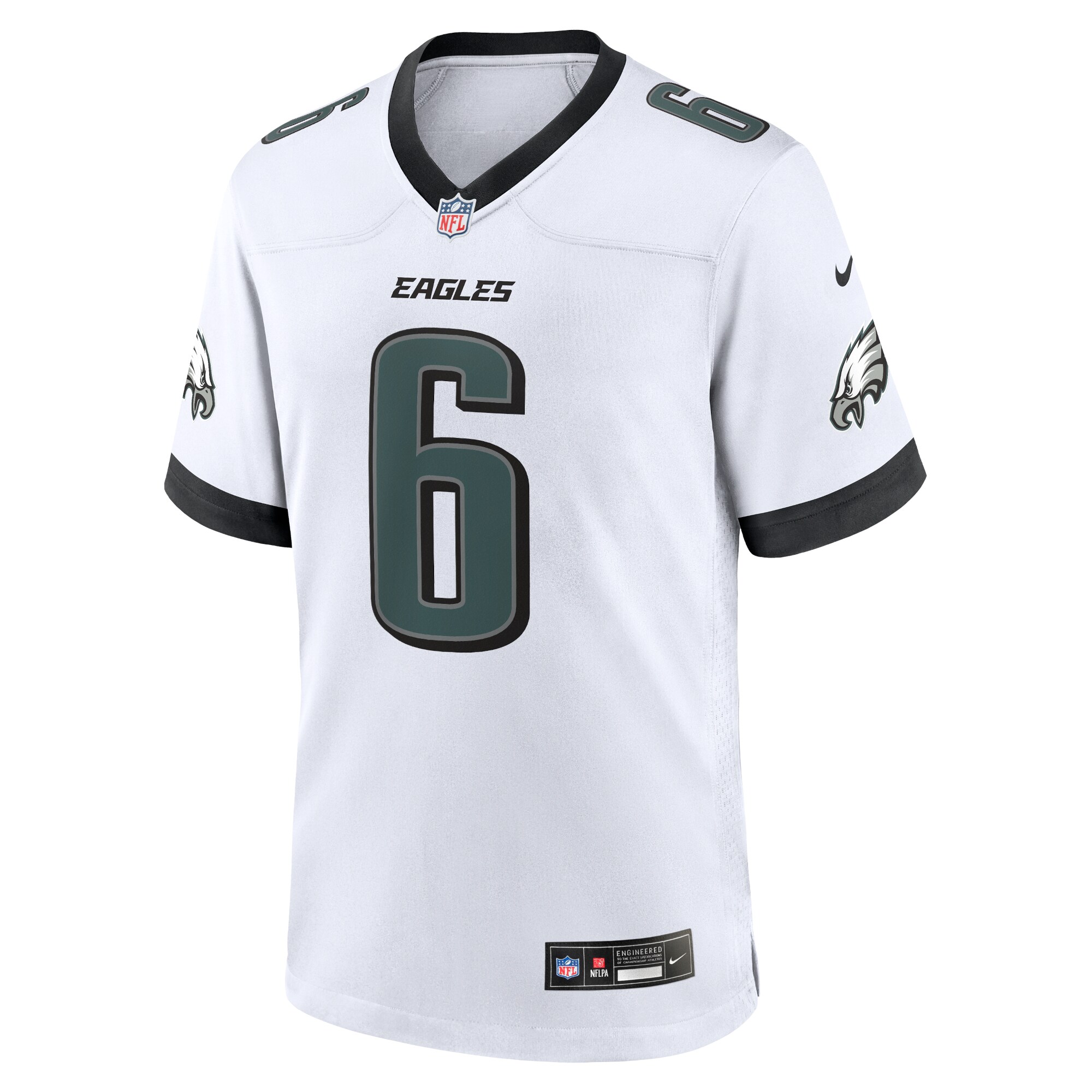 mens nike devonta smith white philadelphia eagles white game jersey | NFL Jerseys & Hats Collection at Eagles Jerseys